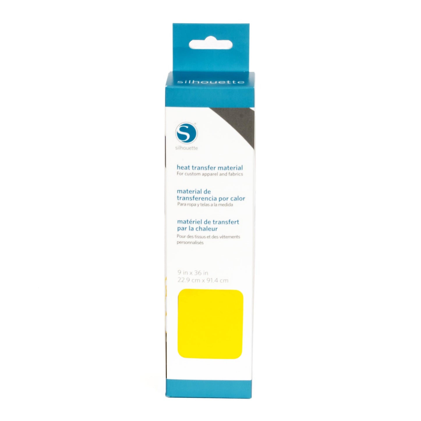 Silhouette America Heat Transfer Materials Yellow Silhouette 9 inch x 36 inch Flocked Heat Transfer Material