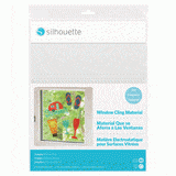 Silhouette America Specialty Media Silhouette Printable Window Cling Material - Clear MEDIA-CLING-CLR