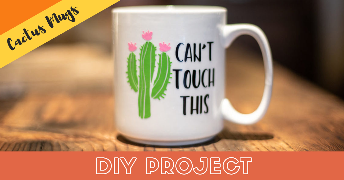 How to Make a Mug with Vinyl Decal!