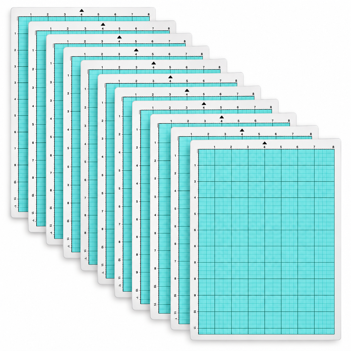 Silhouette America 8x12 inch Cutting Mat- Standard Tack- No retail packaging