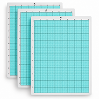 Silhouette America 8x12 inch Cutting Mat- Standard Tack- No retail packaging