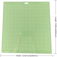 craftercuts 12x12 inches 2 Cameo Silhouette Plate Cutting Mat for Cricut/Cameo Pvc Cutting Mat Cricut Joy Cricut Accessories Cricut Maker Tapete De Corte