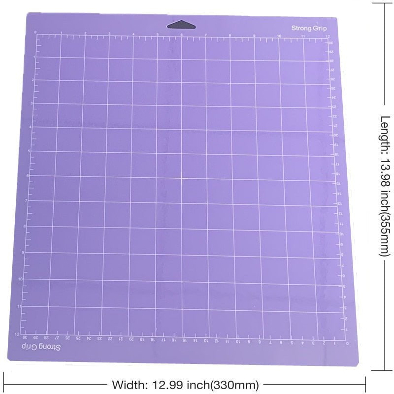 craftercuts 12x12 inches 5 Cameo Silhouette Plate Cutting Mat for Cricut/Cameo Pvc Cutting Mat Cricut Joy Cricut Accessories Cricut Maker Tapete De Corte