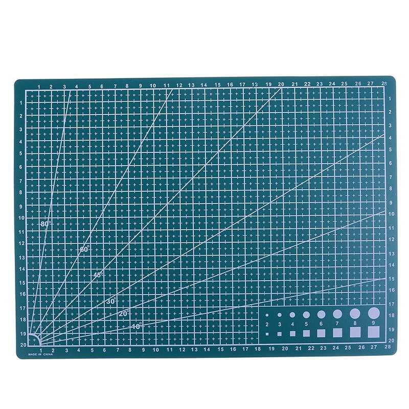 craftercuts 30x22cm 1pcs 12x12in Cameo Silhouette Engraving Machine Base Plate Tool Pad Cutting Mat for Cricut/Cameo 4 Adhesive PVC Cutting Mats