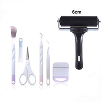 craftercuts 6cm / CN Vinyl Weeding Tool Precision Tweezer Weeder Scraper Silhouette Cameo Tool DIY Cardstock Craft Kit for Cricut Machine Accessory