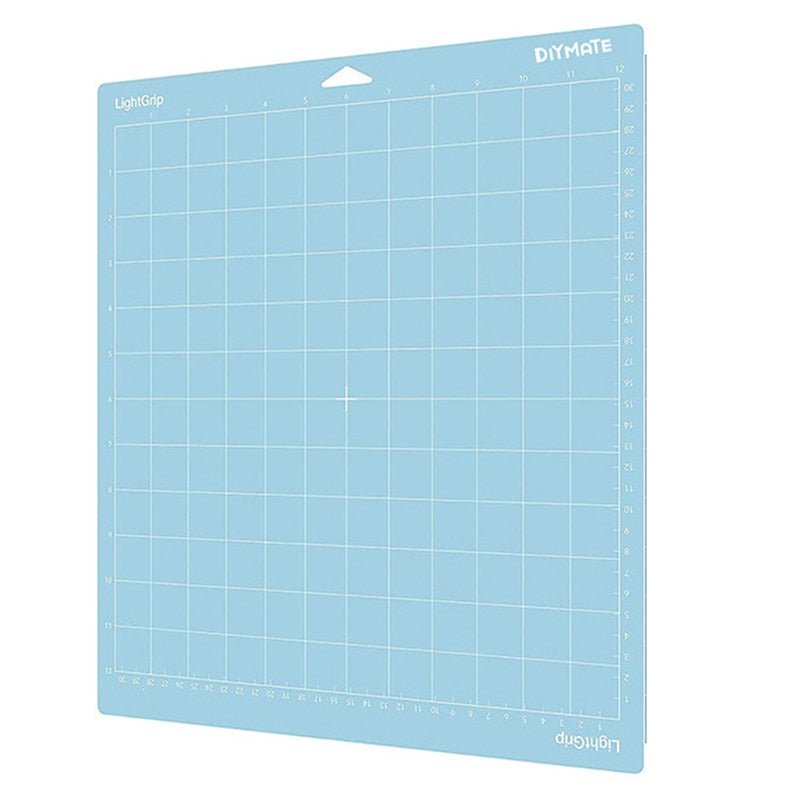 craftercuts Blue 1pcs 12x12in Cameo Silhouette Engraving Machine Base Plate Tool Pad Cutting Mat for Cricut/Cameo 4 Adhesive PVC Cutting Mats