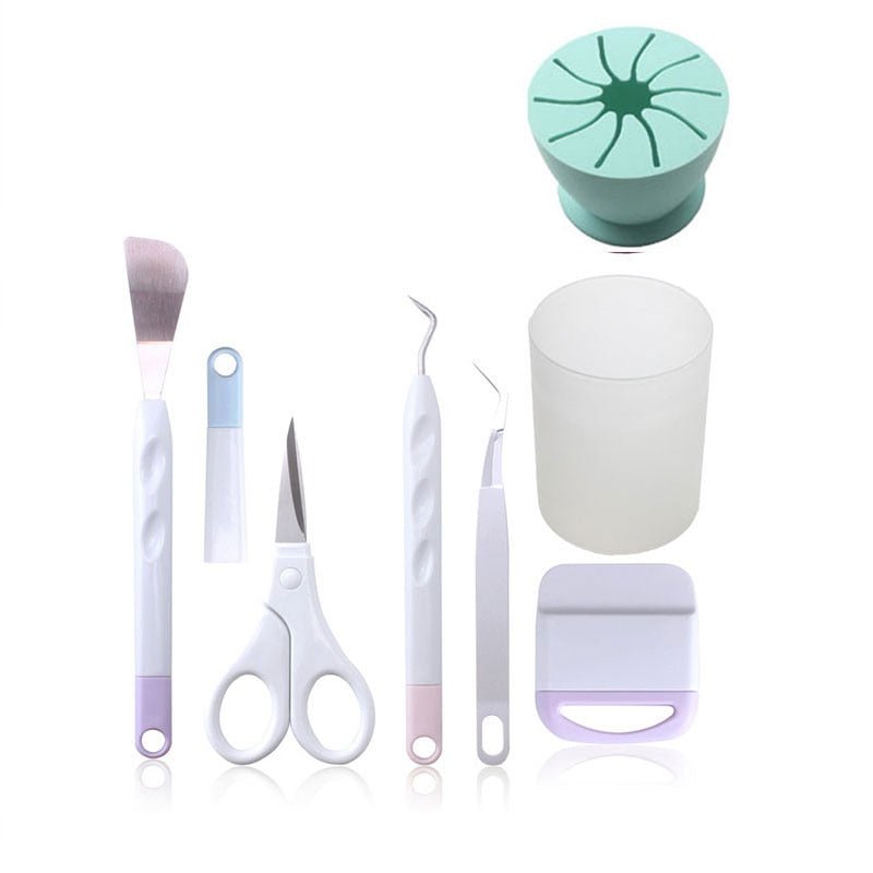 craftercuts F / CN Vinyl Weeding Tool Precision Tweezer Weeder Scraper Silhouette Cameo Tool DIY Cardstock Craft Kit for Cricut Machine Accessory