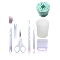 craftercuts F / CN Vinyl Weeding Tool Precision Tweezer Weeder Scraper Silhouette Cameo Tool DIY Cardstock Craft Kit for Cricut Machine Accessory