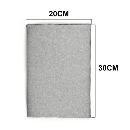 craftercuts Gray 12in x 7.8in 12"X7.8"/11.8"X11.8" EasyPress Protective Resistant Mat Pad For Cricut Heat Press Machines And HTV Iron On Projects Gray