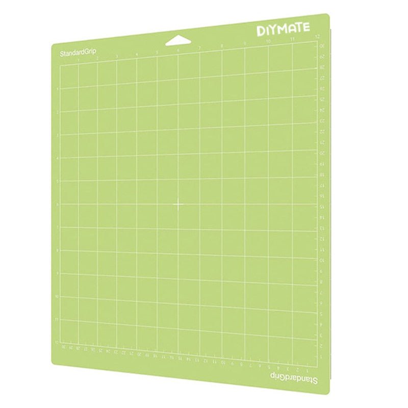craftercuts Green 1pcs 12x12in Cameo Silhouette Engraving Machine Base Plate Tool Pad Cutting Mat for Cricut/Cameo 4 Adhesive PVC Cutting Mats