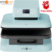 craftercuts HTVRONT 15x15in 1500w Auto Heat Press Machine Automatic Pressure DIY Iron On HTV Vinyl Sublimation for T-shirt Bag Fabric Cricut