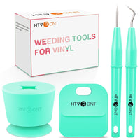 craftercuts HTVRONT 4 PCS DIY Craft Weeding Tools Kit for Heat Transfer Vinyl Adhesive Vinyl For Cricut Silhouette Cameo Accessories Set