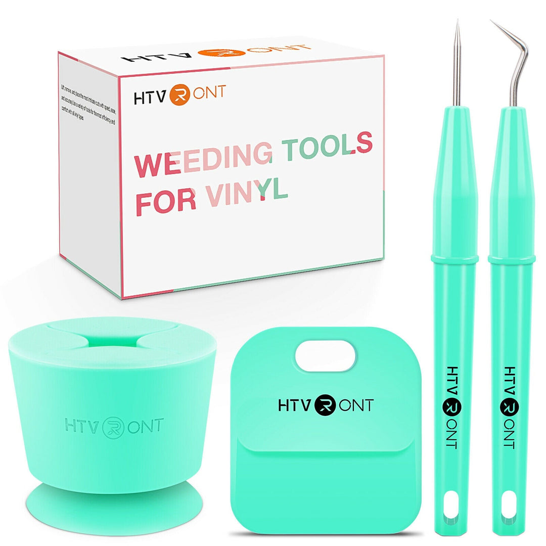 Craft Weeding HTVRONT 4 PCS DIY Craft Weeding Tools Kit for Heat Transfer Vinyl Adhe ...