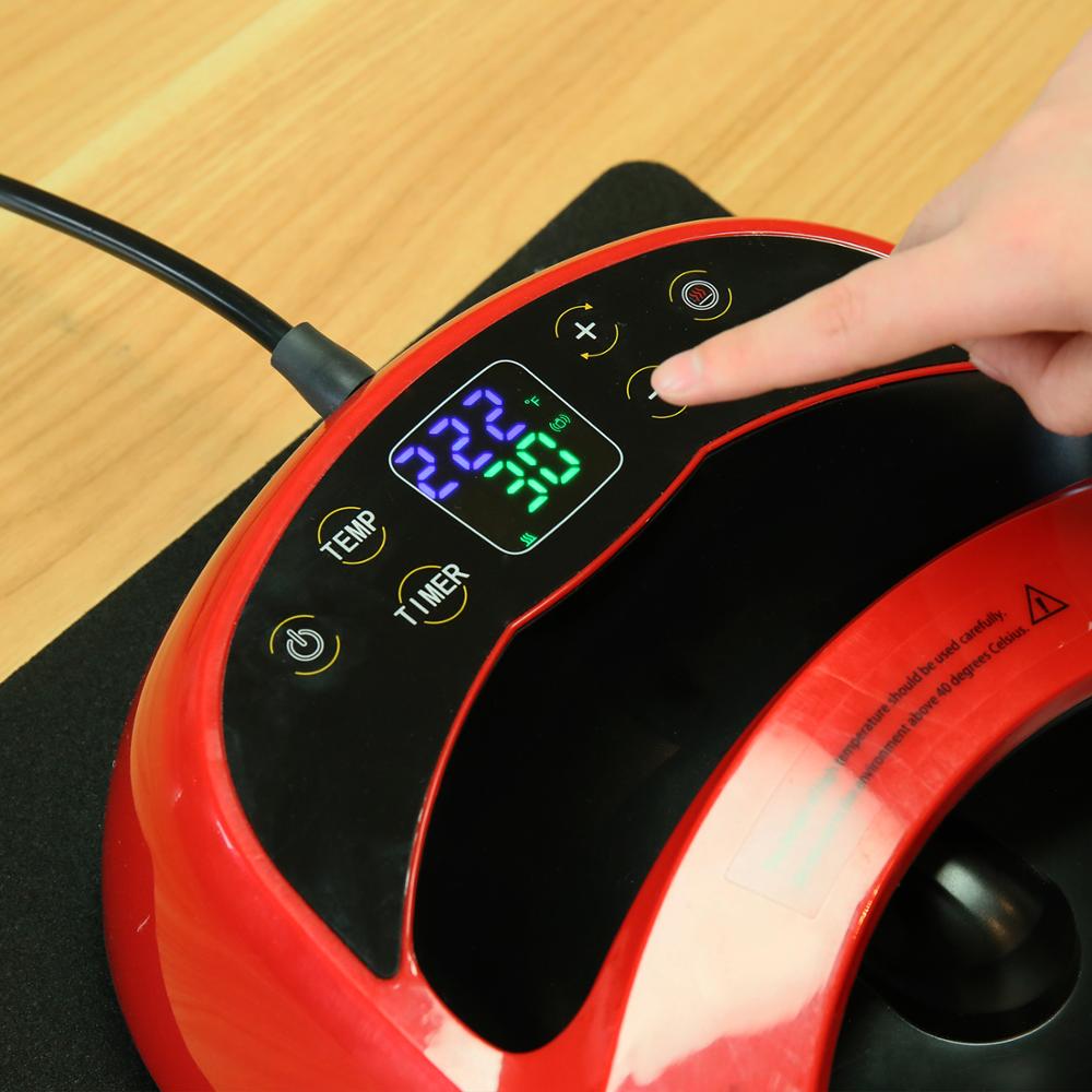 craftercuts Mini Portable Heat Press Machine Sublimation Digital Transfer Printing Machine A3/A4 for T-shirts Transfer and Ironing HOME DIY