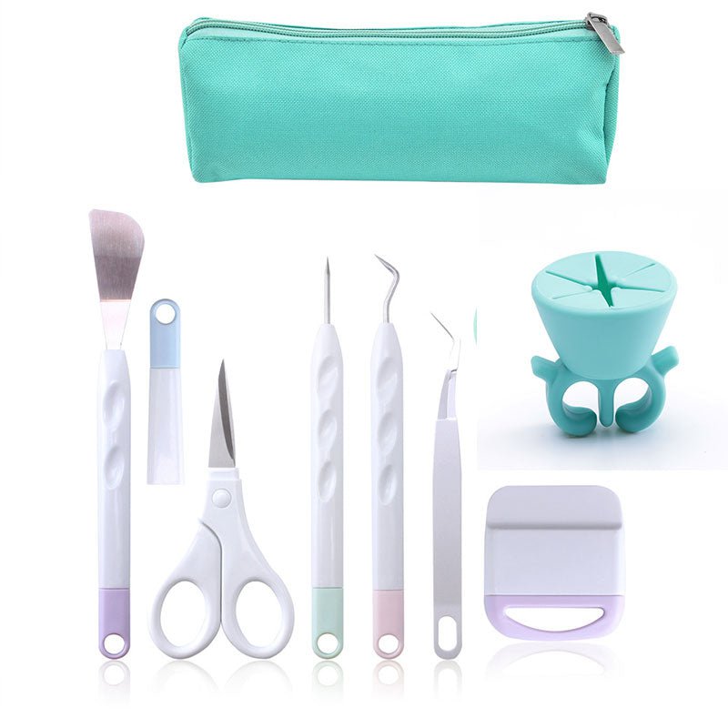 craftercuts N / CN Vinyl Weeding Tool Precision Tweezer Weeder Scraper Silhouette Cameo Tool DIY Cardstock Craft Kit for Cricut Machine Accessory