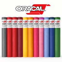CrafterCuts+Oracal Vinyls CrafterCuts Vinyl Crafting Starter Kit – 24 Oracal 651 Permanent Vinyl Sheets (12 Glossy & 12 Matte) with Professional Weeding Tool Kit for Cricut, Silhouette, Brother ScanNCut & DIY Crafts