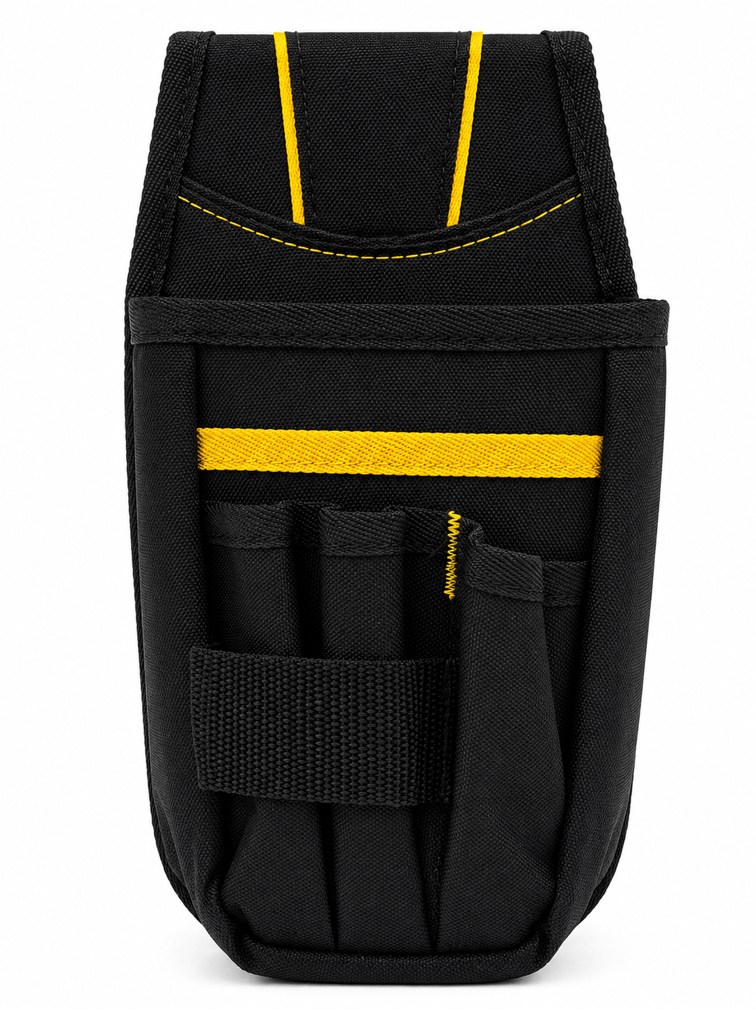 CrafterCuts Tools CrafterCuts Tool Belt Pouch with Heavy-Duty Belt Clip – Electrician Tool Pouch, Vinyl Installer Tool Pouch, Carpenter Tool Pouch, Tape Measure Holder, Utility Knife Holder, Contractor Work Belt Organizer