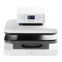 craftercuts White / UK / France HTVRONT 15x15in 1500w Auto Heat Press Machine Automatic Pressure DIY Iron On HTV Vinyl Sublimation for T-shirt Bag Fabric Cricut