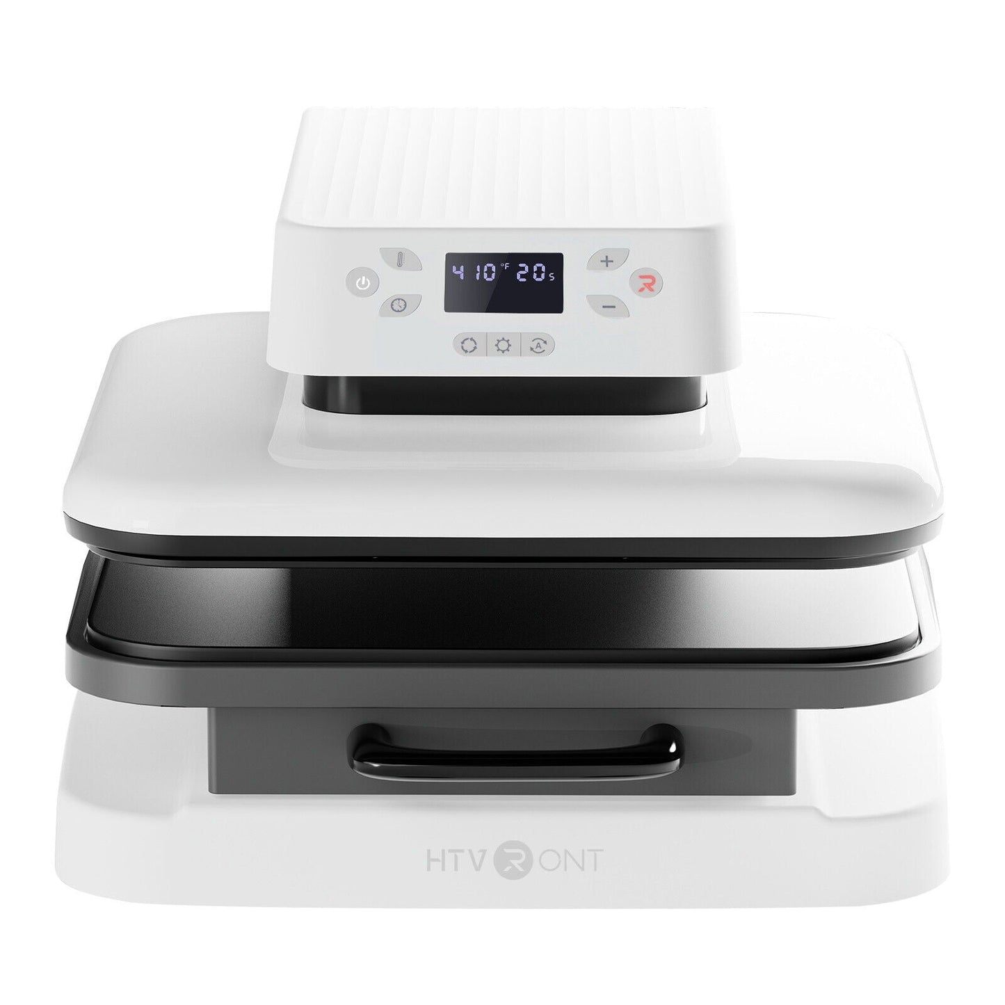 craftercuts White / UK / SPAIN HTVRONT 15x15in 1500w Auto Heat Press Machine Automatic Pressure DIY Iron On HTV Vinyl Sublimation for T-shirt Bag Fabric Cricut