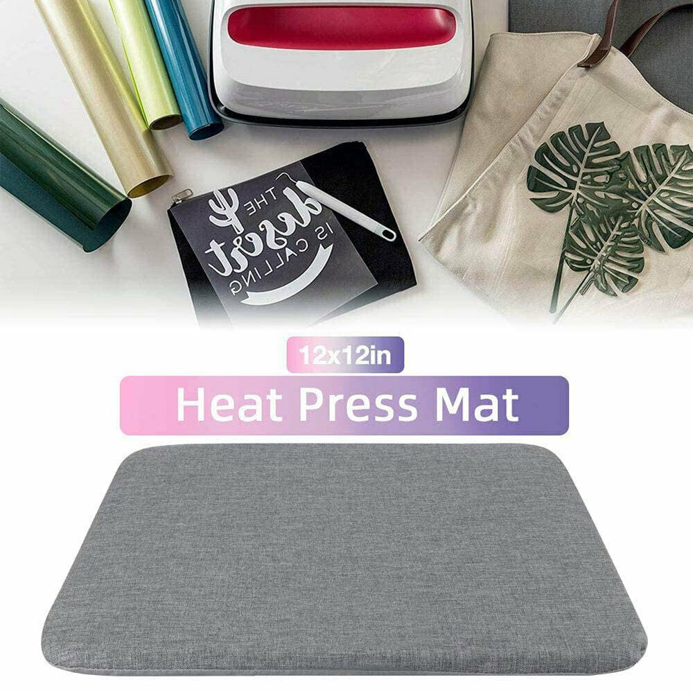 craftercuts Easy Press Protective Resistant Mat Pad for Small Heat Press Machines and HTV Iron On Projects