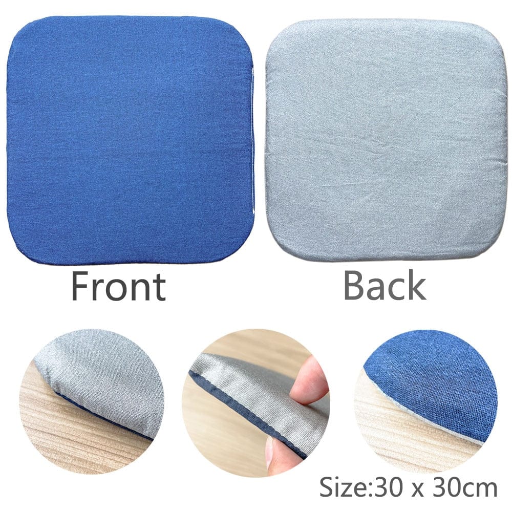 craftercuts Gray 11.8in x 11.8in Easy Press Protective Resistant Mat Pad for Small Heat Press Machines and HTV Iron On Projects