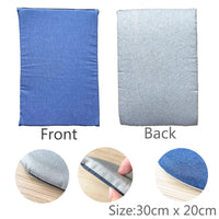 craftercuts Gray 12in x 7.8in Easy Press Protective Resistant Mat Pad for Small Heat Press Machines and HTV Iron On Projects