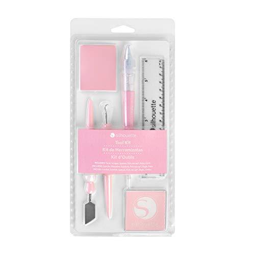craftercuts Silhouette America 6 Piece Tool Kit, Pink