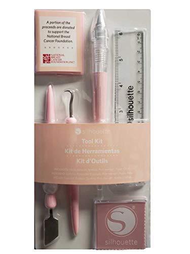 craftercuts Silhouette America 6 Piece Tool Kit, Pink