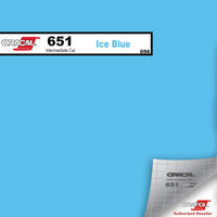 Oracal Vinyls 12 inch Sheet / Ice Blue 056 Oracal 651 Intermediate Vinyl 12 inch  x 12 inch Sheet