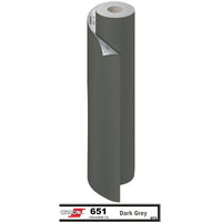 Oracal Vinyls 15 inch Roll X 50 Yard / Dark Grey 073 Oracal 651 Intermediate Vinyl 15 inch  x 50 yard Roll