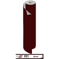 Oracal Vinyls 9 inch Roll X 50 Yard / Brown 080 Oracal 651 Intermediate Vinyl 9 inch  x 50 yard Roll