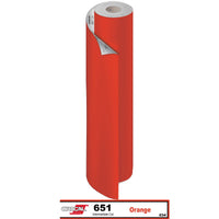 Oracal Vinyls 9 inch Roll X 50 Yard / Orange 034 Oracal 651 Intermediate Vinyl 9 inch  x 50 yard Roll