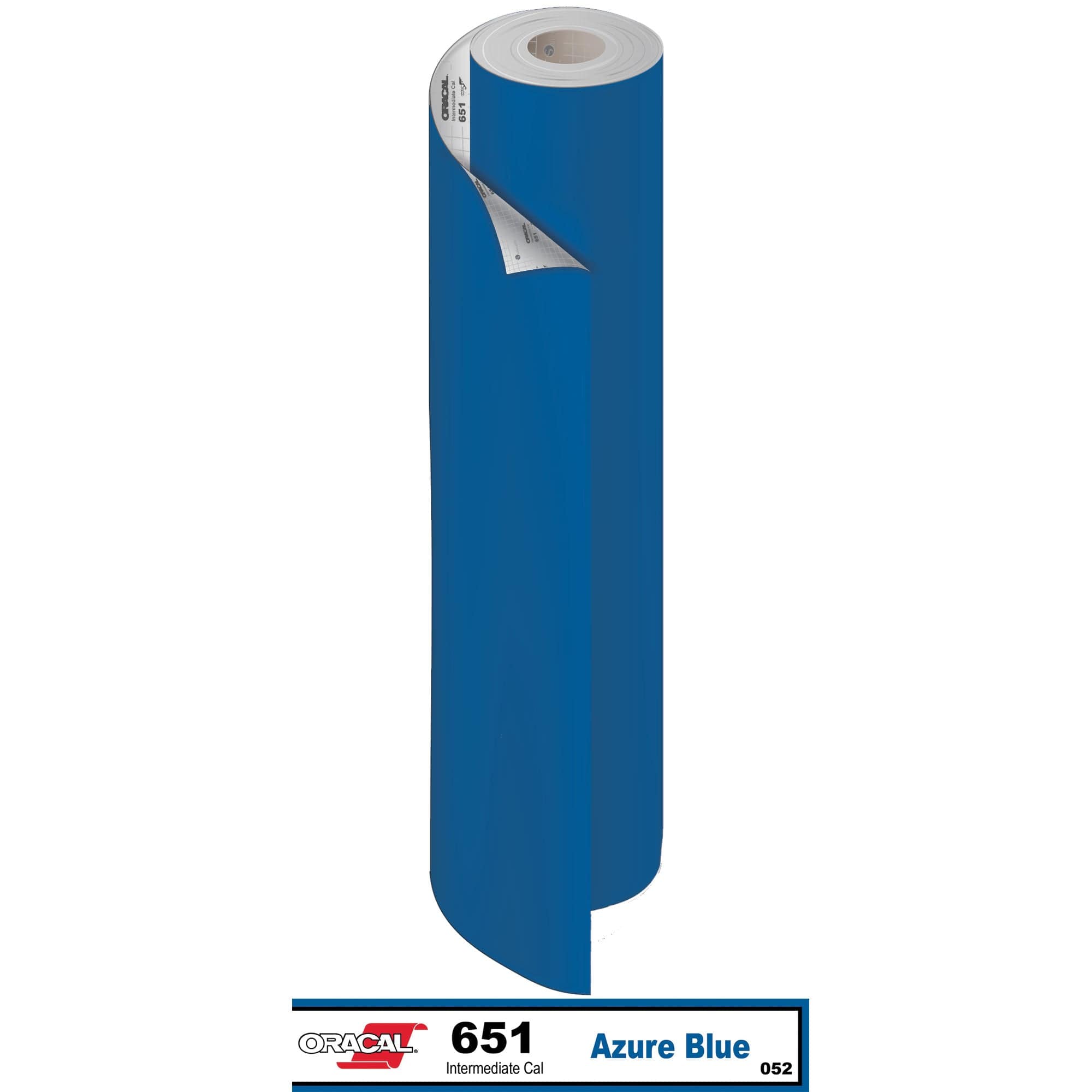 Blue ORACAL 651 Adhesive Vinyl Sheets – shopcraftables