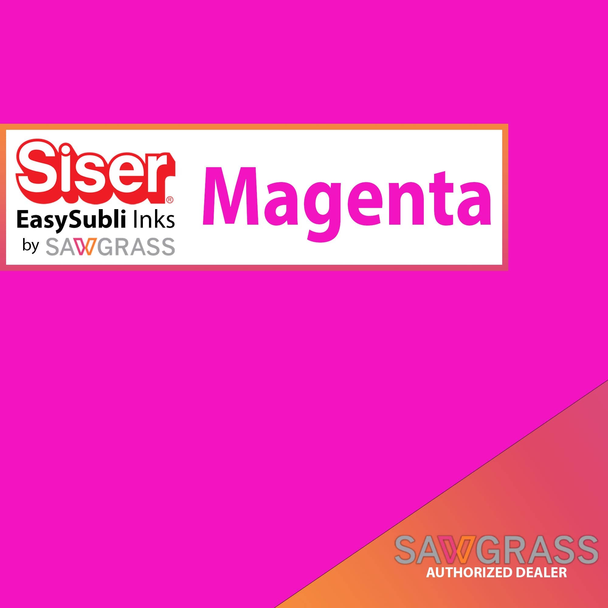 Sawgrass Magenta Siser EasySubli UHD Individual Ink Cartridges for Sawgrass Virtuoso SG500/SG1000