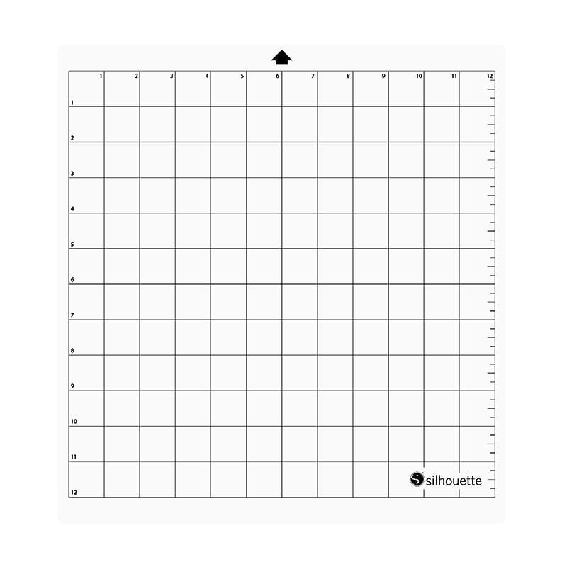 Silhouette America Blades & Cutting Mats Silhouette CAMEO 12 inch x 12 inch cutting mat Trilingual CUT-MAT-12-3T