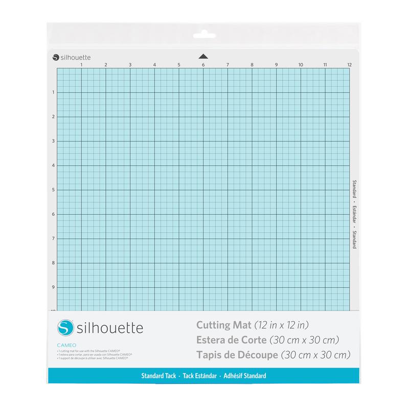 Silhouette America Blades & Cutting Mats Silhouette Cameo 3 Mat Variety Pack includes (1) 24 inch mat, (1) 12 inch Standard Mat, (1) 12 inch Light Hold Mat and an intro to Silhouette 101 with Free bonus Designs