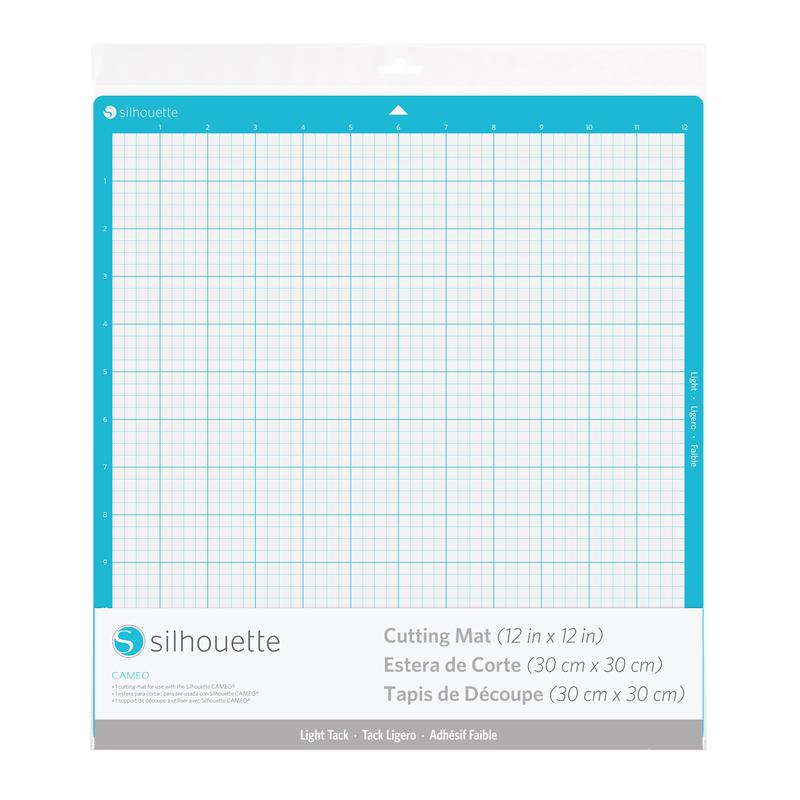 Silhouette America Blades & Cutting Mats Silhouette Cameo 3 Mat Variety Pack includes (1) 24 inch mat, (1) 12 inch Standard Mat, (1) 12 inch Light Hold Mat and an intro to Silhouette 101 with Free bonus Designs