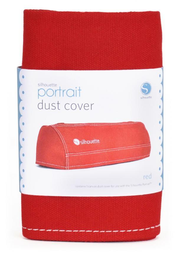 Silhouette America Covers Red Silhouette Portrait dust cover
