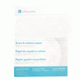 Silhouette America Embossing Silhouette Score & Emboss Paper 8.5 in x 11 in EMBOSS-PPR-LTR