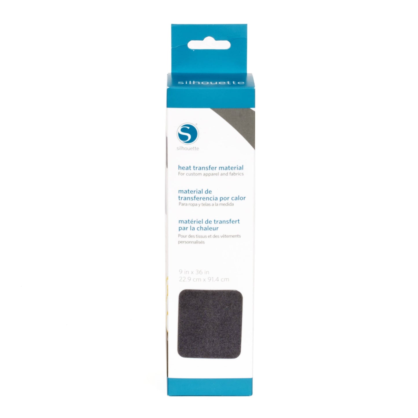 Silhouette America Heat Transfer Materials Grey Silhouette 9 inch x 36 inch Flocked Heat Transfer Material