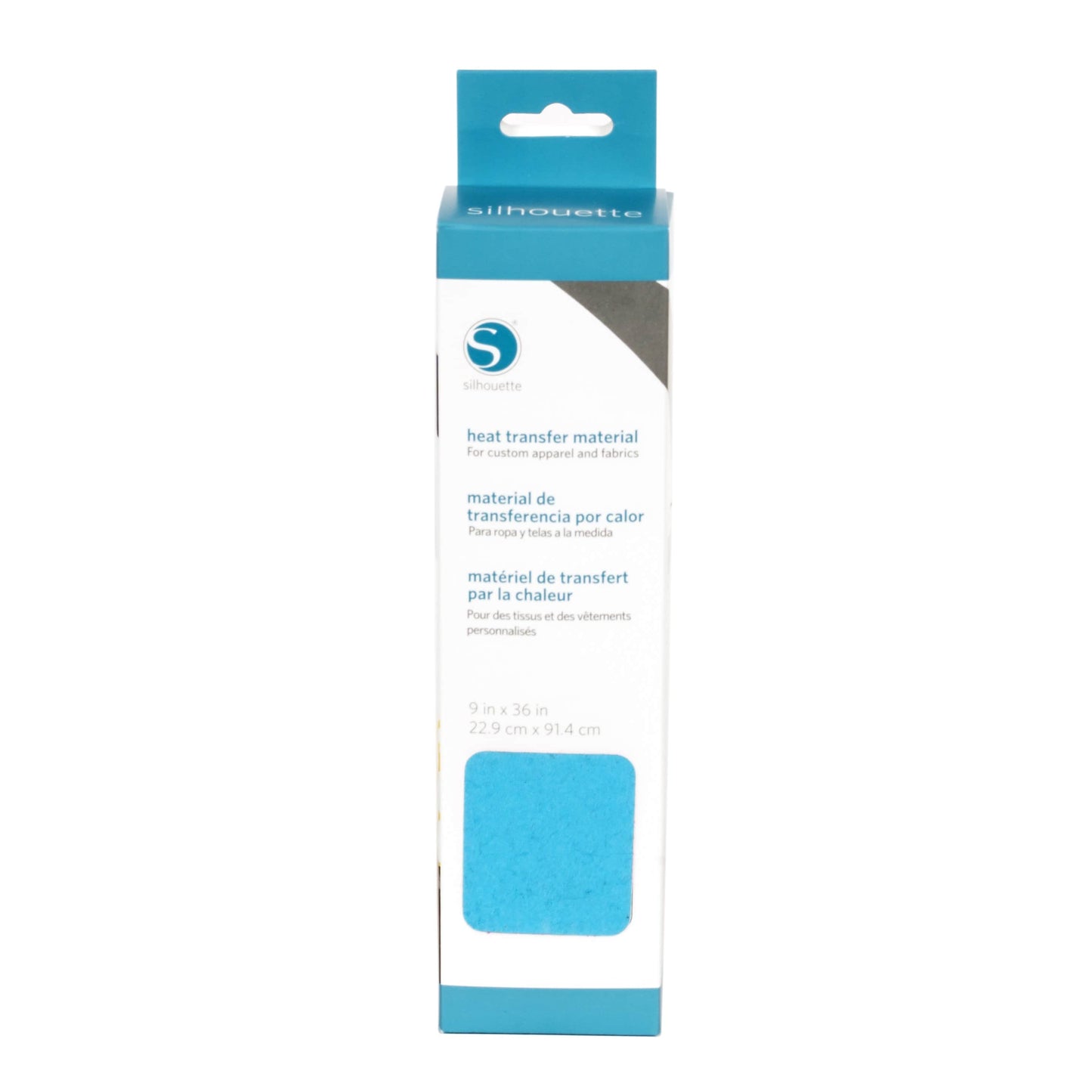 Silhouette America Heat Transfer Materials Light Blue Silhouette 9 inch x 36 inch Flocked Heat Transfer Material