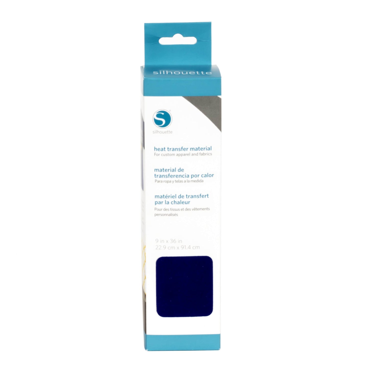 Silhouette America Heat Transfer Materials Navy Silhouette 9 inch x 36 inch Flocked Heat Transfer Material