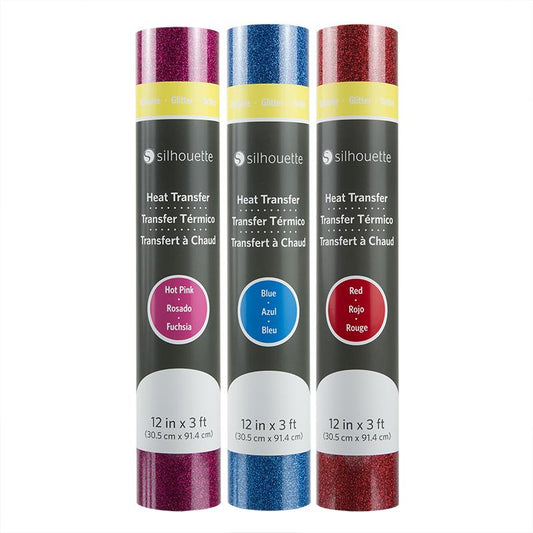 Silhouette America Heat Transfer Materials Silhouette 12 inch x 36 inch Glitter Heat Transfer Material