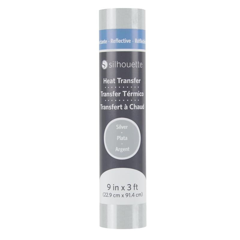 Silhouette America Heat Transfer Materials Silver Silhouette 9 in Reflective Heat Transfer Material