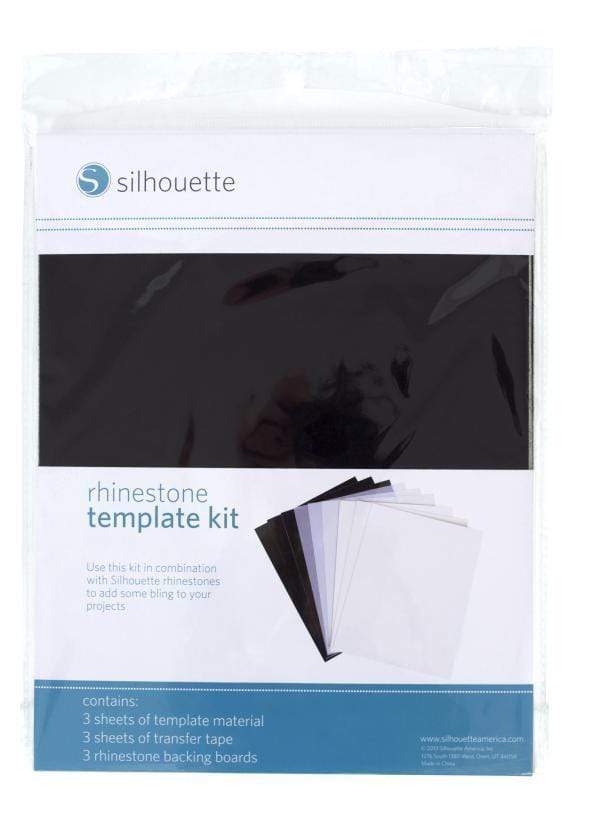 Silhouette America Rhinestones Silhouette rhinestone template material, transfer tape, backing boards 3 ea SILH-RHINE-TEMPSET