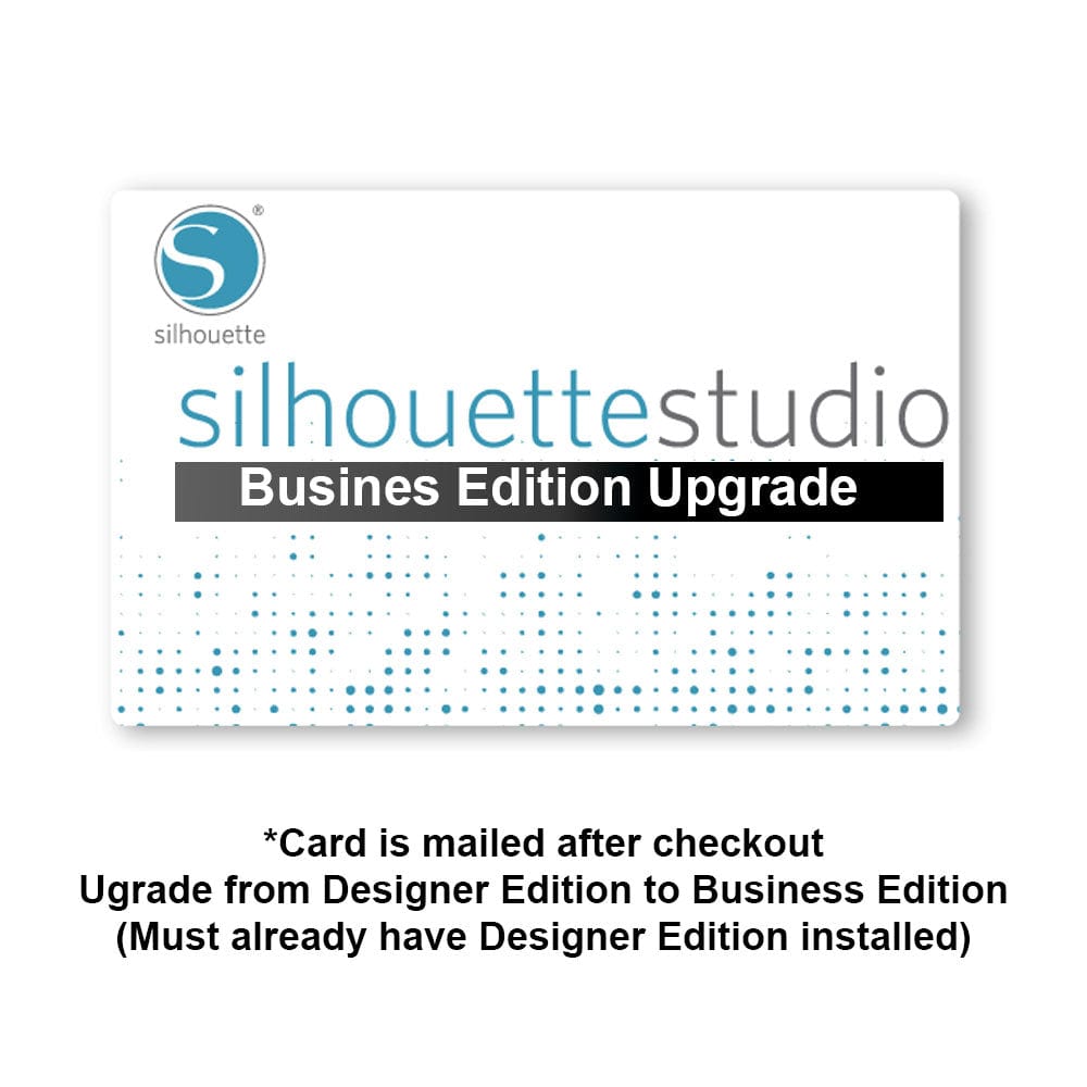 Silhouette America Software & Downloads Silhouette Upgrade from Designer Edition to Business Edition (Download)