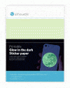 Silhouette America Specialty Media Silhouette Printable Glow-in-the-Dark Sticker Paper MEDIA-GITD-ADH