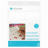 Silhouette America Specialty Media Silhouette Scratch-off Sticker Sheets - Printable MEDIA-SCRATCH-PRINT