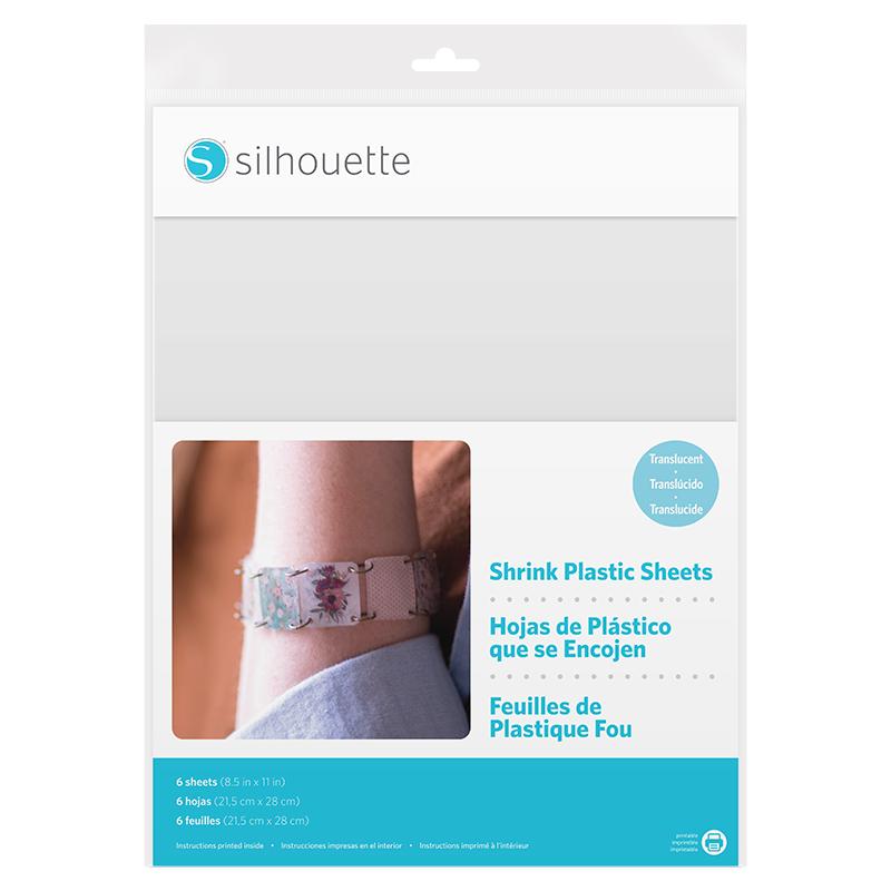Silhouette America Stickers Silhouette Family Fun Pack- Assorted Media including Tattoo Paper, Sticker Paper, Shrink Paper for fun at-home projects with an Intro to Silhouette 101 with Free Designs